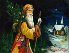 santa claus vintage 135